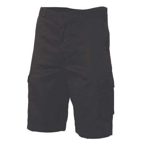 DNC Workwear Work Wear Black / 72R DNC WORKWEAR Lightweight Cool-Breeze Cotton Cargo Shorts 3304