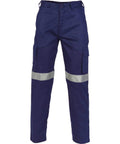 DNC Workwear Work Wear DNC WORKWEAR Lightweight Cotton Cargo Pants with 3M R/Tape 3326