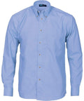 DNC Workwear Work Wear Chambray / S DNC WORKWEAR Polyester Cotton Chambray Long Sleeve Business Shirt 4122