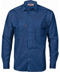 DNC Workwear Work Wear DNC WORKWEAR Polyester Cotton Long Sleeve Work Shirt 3212