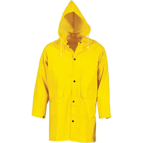 DNC Workwear Work Wear Yellow / S DNC WORKWEAR PVC Rain Jacket 3702