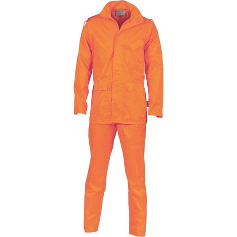 DNC Workwear Work Wear Orange / S DNC WORKWEAR Rain Set in Bag 3708