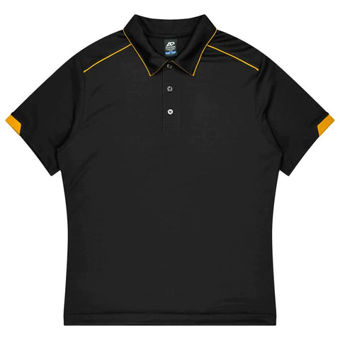 Aussie Pacific Currumbin Men's Polo Shirt 1320  Aussie Pacific BLACK/GOLD S 