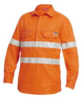 Hard Yakka Work Wear Safety Orange / S Hard Yakka FR CF long sleeve shirt HV TP Y04150