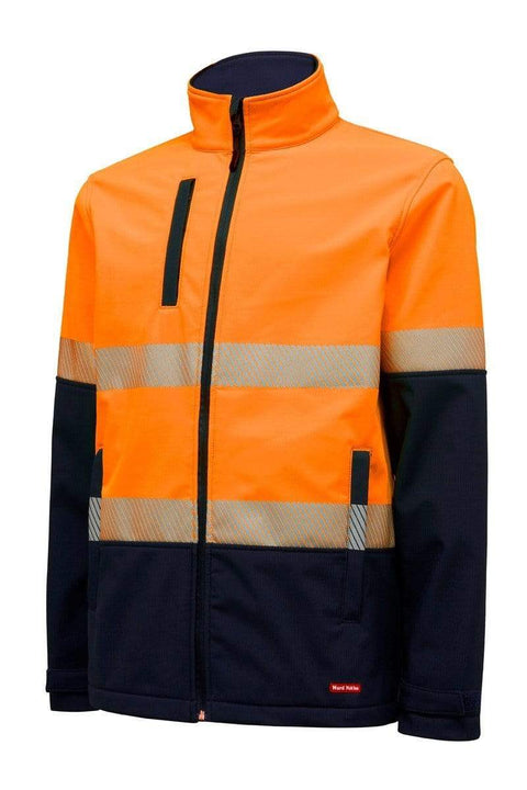 Hard Yakka Work Wear Orange/Navy / S Hard Yakka SOFTSHELL JACKET Y06800