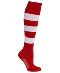 Jb's Wear Active Wear Red/White / 2-7 JB'S Sports Socks 7PSS