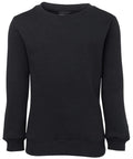 Jb's Wear Casual Wear Black / 4 JB'S Kids and Adults Polyester/Cotton Fleecy Sweatshirt 3PFS