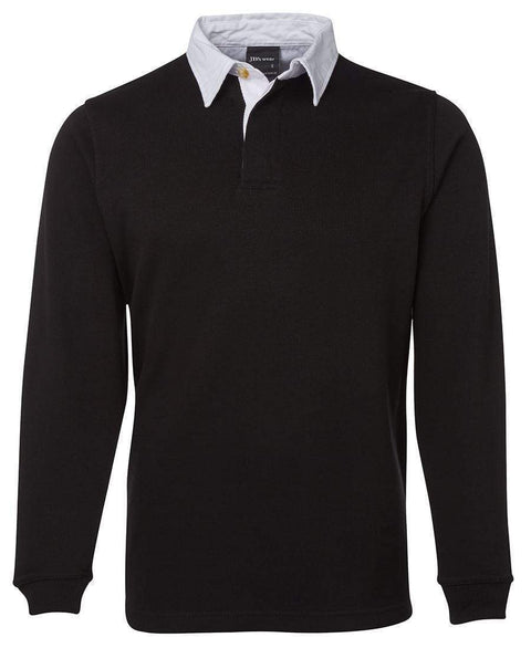 Jb's Wear Casual Wear Black/White / S JB'S Polyester Cotton Rugby