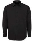 Jb's Wear Corporate Wear Black Full Sleeves / S JB'S Long Sleeve & Short Sleeve Poplin Shirt 4P