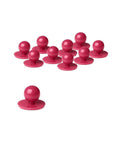 Jb's Wear Hospitality & Chefwear Hot Pink / (10 BAGS OF 10) JB'S Chef's Button 5BT