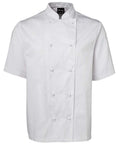 Jb's Wear Hospitality & Chefwear White / XS JB'S Short Sleeve Unisex Chefs Jacket 5CJ2