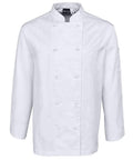Jb's Wear Hospitality & Chefwear White / S JB'S Vented Chef's Long Sleeve Jacket 5CVL