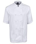 Jb's Wear Hospitality & Chefwear White / S JB'S Vented Chef's Short Sleeve Jacket 5CVS