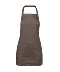 Jb's Wear Hospitality & Chefwear Latte BIB 65x71cm / 86 x 50cm JB'S Chef/Hospitality Apron with Pocket 5A