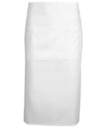 Jb's Wear Hospitality & Chefwear White 86 x 70cm / 86 x 50cm JB'S Chef/Hospitality Apron with Pocket 5A