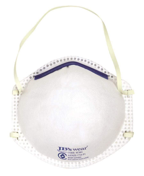 Jb's Wear PPE P1 Respirator (20pc) 8C001