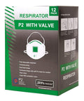 P2 Respirator with Valve (12pc) 8C150.
