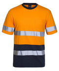 Jb's Wear Work Wear Orange/Navy / XS JB'S Cotton T-Shirt with Tape 6DNTC