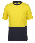 Jb's Wear Work Wear Yellow/Navy / XS JB'S Hi-Vis Cotton T-Shirt 6HVTC