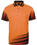 Jb's Wear Work Wear Orange/Black / XS JB'S Hi-Vis Rippa Sub Polo 6HVRS