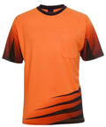 Jb's Wear Work Wear Orange/Black / XS JB'S Hi-Vis Rippa Sub Tee 6HVRT