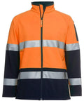 Jb's Wear Work Wear Orange/Navy / XS JB'S Hi-Vis Softshell Jacket 6D4LJ
