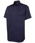 Jb's Wear Work Wear Navy / S JB'S Short Sleeve 150 GSM Work Shirt 6WSLS