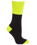 Jb's Wear Work Wear Black/Lime / Regular JB'S Work Socks (3 Pack) 6WWS