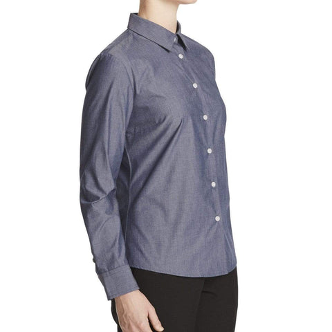 NNT Corporate Wear NNT Chambray Long Sleeve Shirt CATU69