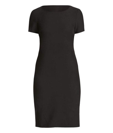NNT Corporate Wear Black / 6 NNT Short Sleeve Dress CAT67A