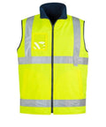 Syzmik Work Wear Yellow / S SYZMIK Men’s Hi Vis Waterproof Lightweight Vest ZV358