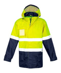 Syzmik Work Wear Yellow/Navy / XXS SYZMIK Men’s Ultralite Waterproof Jacket ZJ357