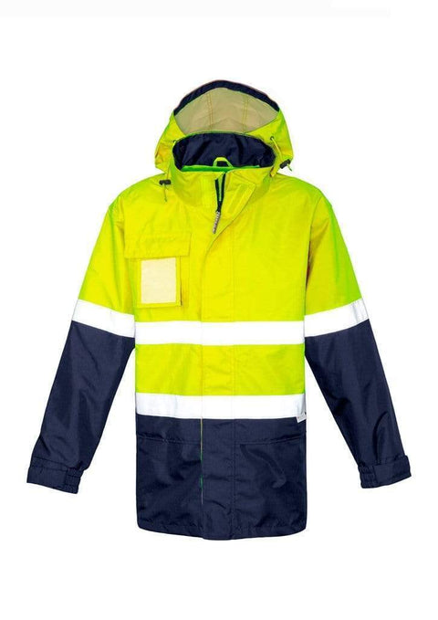 Syzmik Work Wear Yellow/Navy / XXS SYZMIK Men’s Ultralite Waterproof Jacket ZJ357