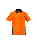 SYZMIK mens komodo polo zh320 Work Wear Syzmik Orange/Charcoal XXS 