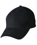 Winning Spirit Active Wear Navy / One size Heavy Brushed Cotton Cap With Buckle Ch35