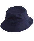 Winning Spirit Active Wear Navy / S/M Soft Washed Bucket Hat Ch29