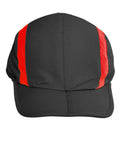 Winning Spirit Active Wear Black/Red / One size Sprint Foldable Cap Ch47