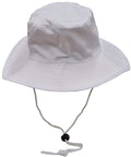 Winning Spirit Active Wear White / S Surf Hat With Break-away Strap H1035