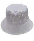 Winning Spirit Active Wear White / S Bucket Hat With Toggle H1034