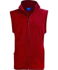Winning Spirit Casual Wear Red / 2XS Bromley Polar Fleece Vest Unisex Pf22
