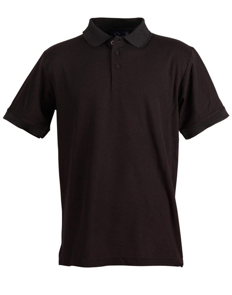Winning Spirit Casual Wear Black / S Connection Polo Men's Ps63