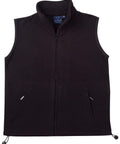 Winning Spirit Casual Wear Black/Black / 2XS Freedom Polar Fleece Vest- Unisex Pf02