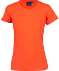 Winning Spirit Casual Wear Fluoro orange / 6 Rotator Tee Ladies Ts30