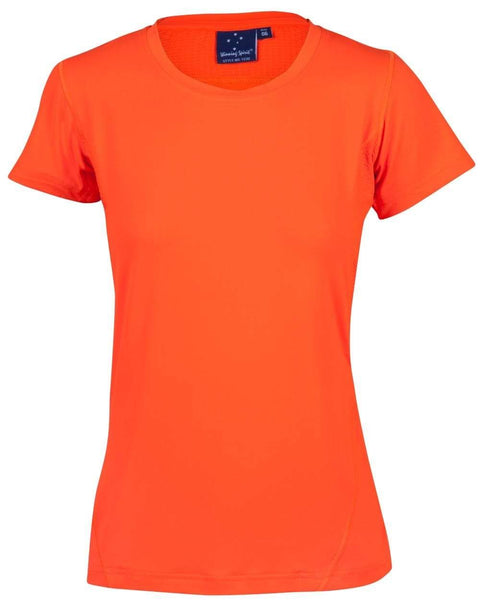 Winning Spirit Casual Wear Fluoro orange / 6 Rotator Tee Ladies Ts30