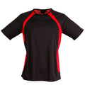 Winning Spirit Casual Wear Black/Red / S Sprint Tee Shirt Men's Ts71