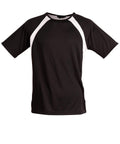 Winning Spirit Casual Wear Black/White / S Sprint Tee Shirt Men's Ts71