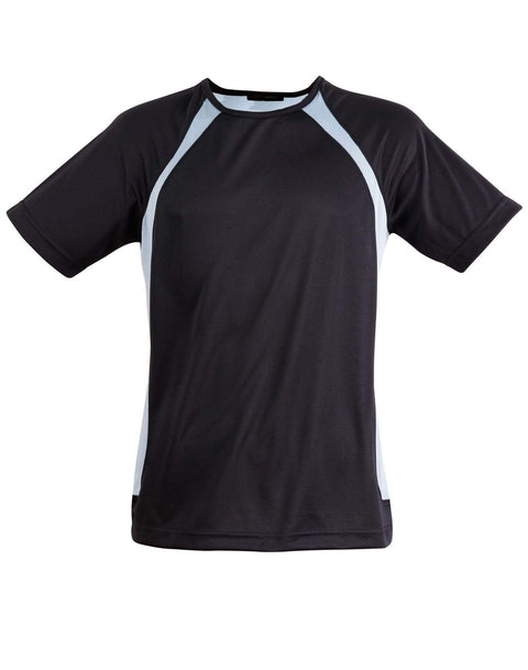 Winning Spirit Casual Wear Navy/Skyblue / S Sprint Tee Shirt Men's Ts71