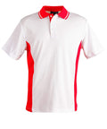 Winning Spirit Casual Wear White/Red / 4K Teammate Polo Kids Ps73k