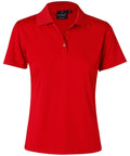 Winning Spirit Casual Wear Red / 8 Winning Spirit Icon Polo Ladies'  Ps76