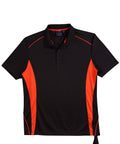 Winning Spirit Casual Wear Black/Orange / XS WINNING SPIRIT PURSUIT POLO Men'sPS79